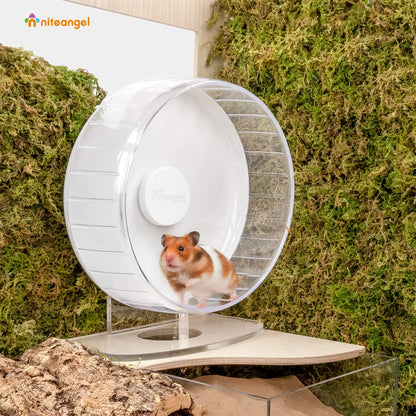 Niteangel Super-Silent Hamster Exercise Wheels: - Quiet Spinner Hamster Running Wheels with