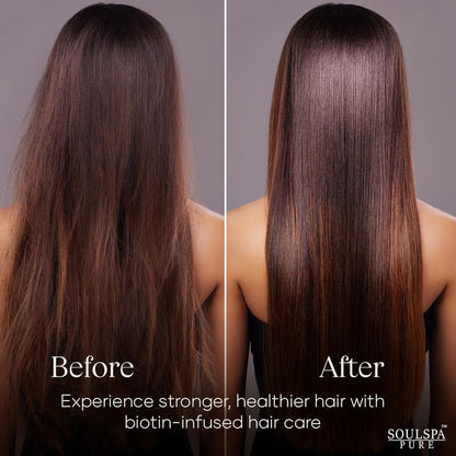 Biotin Shampoo and Conditioner Set with Keratin - Sulfate-Free Advanced Anti-Thinning, Hair Growth