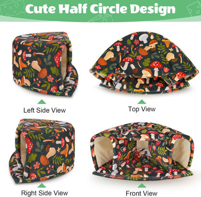 Unicorn Catcher Guinea Pig Hideout - Large Cozy Bed, Warm House, Washable Tunnel Accessories for