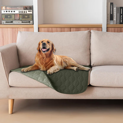 gogobunny 100% Double Sided Waterproof Dog Blanket Soft Pet Bed Cover Reversible Protect Furniture