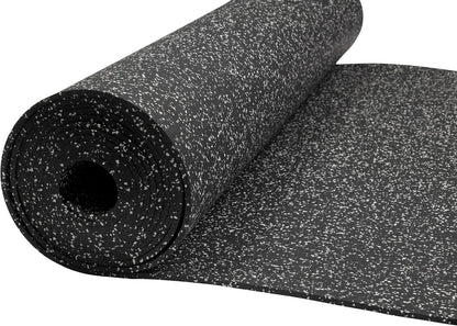 Playsafer Genaflex Rubber Gym Floor Mat, Heavy Duty Commercial Protective Gym Flooring Roll - 8mm