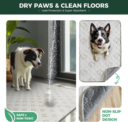 FXW Washable Pee Pads for Dogs, Puppy Pads with Super Absorbent, Specifically Designed for Whelping