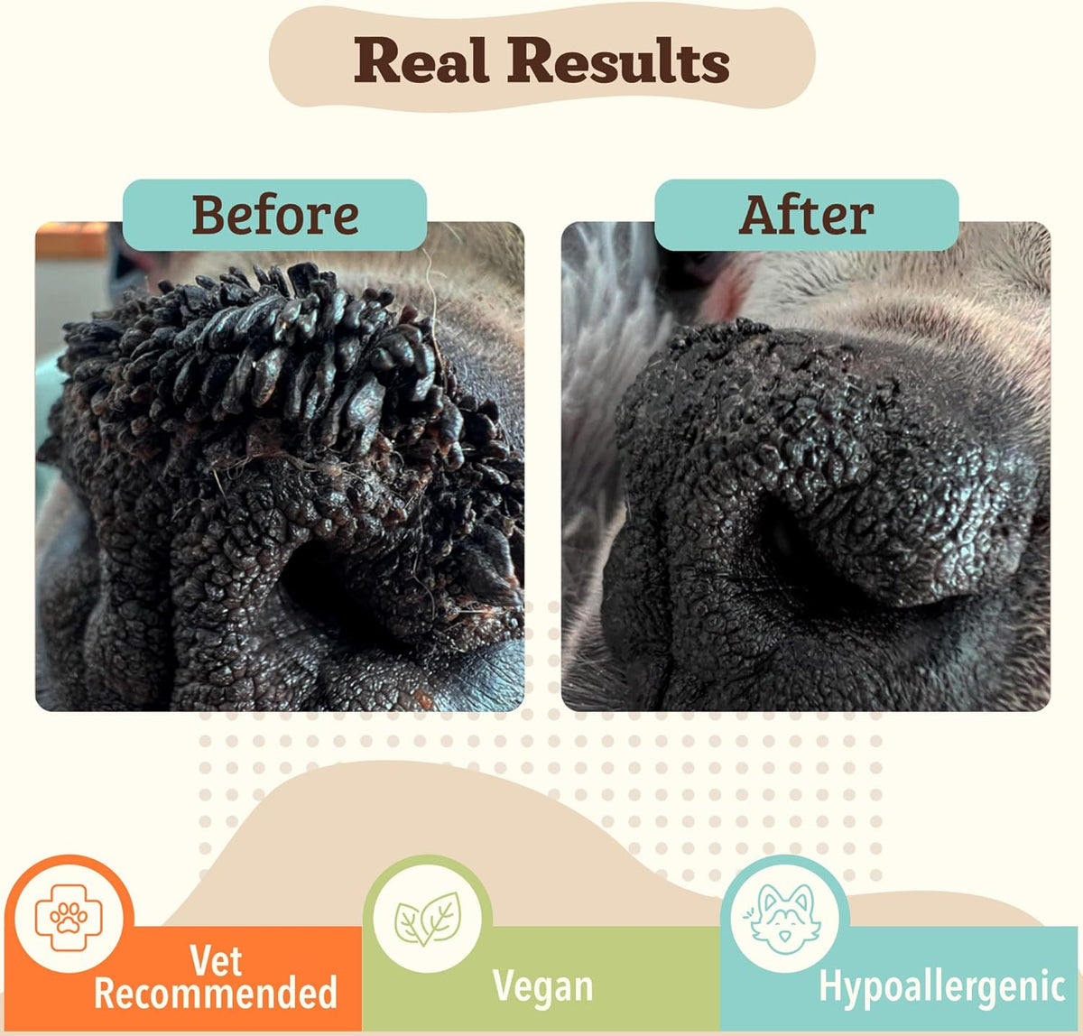 Natural Dog Company Snout Soother, Dog Nose Balm, Wax & Cream for Dry, Cracked Noses, Heals &