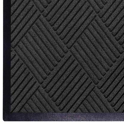 M+A Matting WaterHog Diamond | Commercial-Grade Entrance Mat with Rubber Border – Indoor/Outdoor