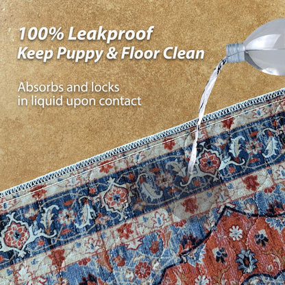 nunubaby Washable Pee Pads for Dogs, Stylish, Non-Slip and Leak-Proof Pee Pads. Reusable Potty Pads
