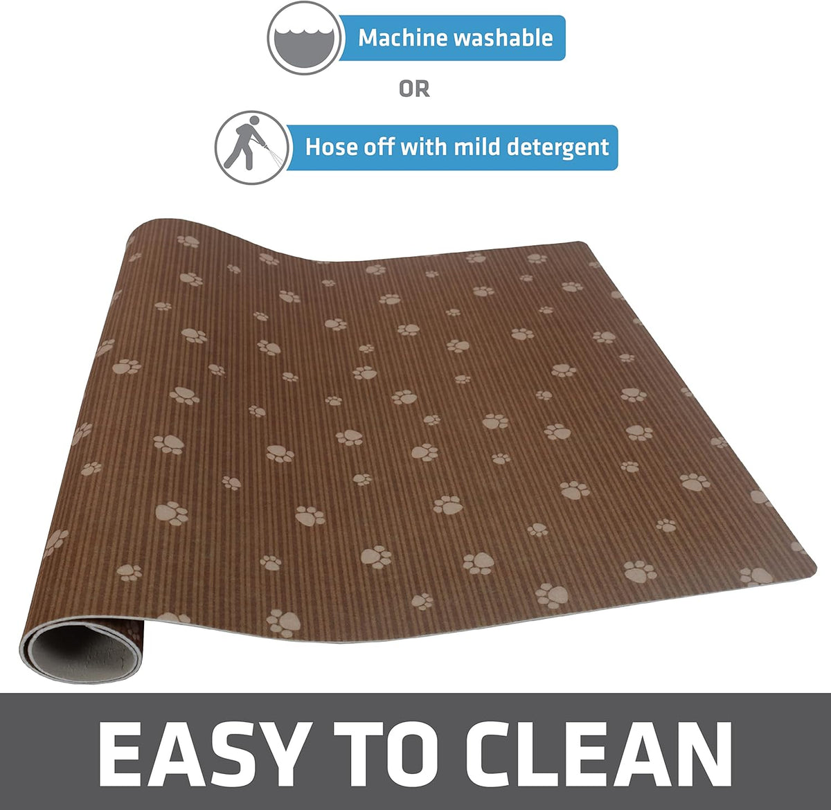 Drymate Dog Crate Mat Liner, Absorbs Urine, Waterproof, Non-Slip, Washable Puppy Pee Pad for Kennel