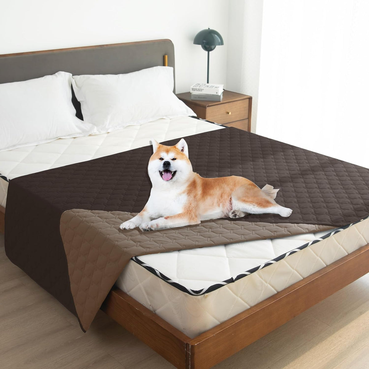gogobunny 100% Double Sided Waterproof Dog Blanket Soft Pet Bed Cover Reversible Protect Furniture