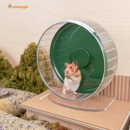 Niteangel Super-Silent Hamster Exercise Wheels: - Quiet Spinner Hamster Running Wheels with