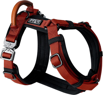 MADE TO ROAM Premium Explorer Harness - Y-Shaped Dog Harness with Adjustable Durable Nylon, Soft