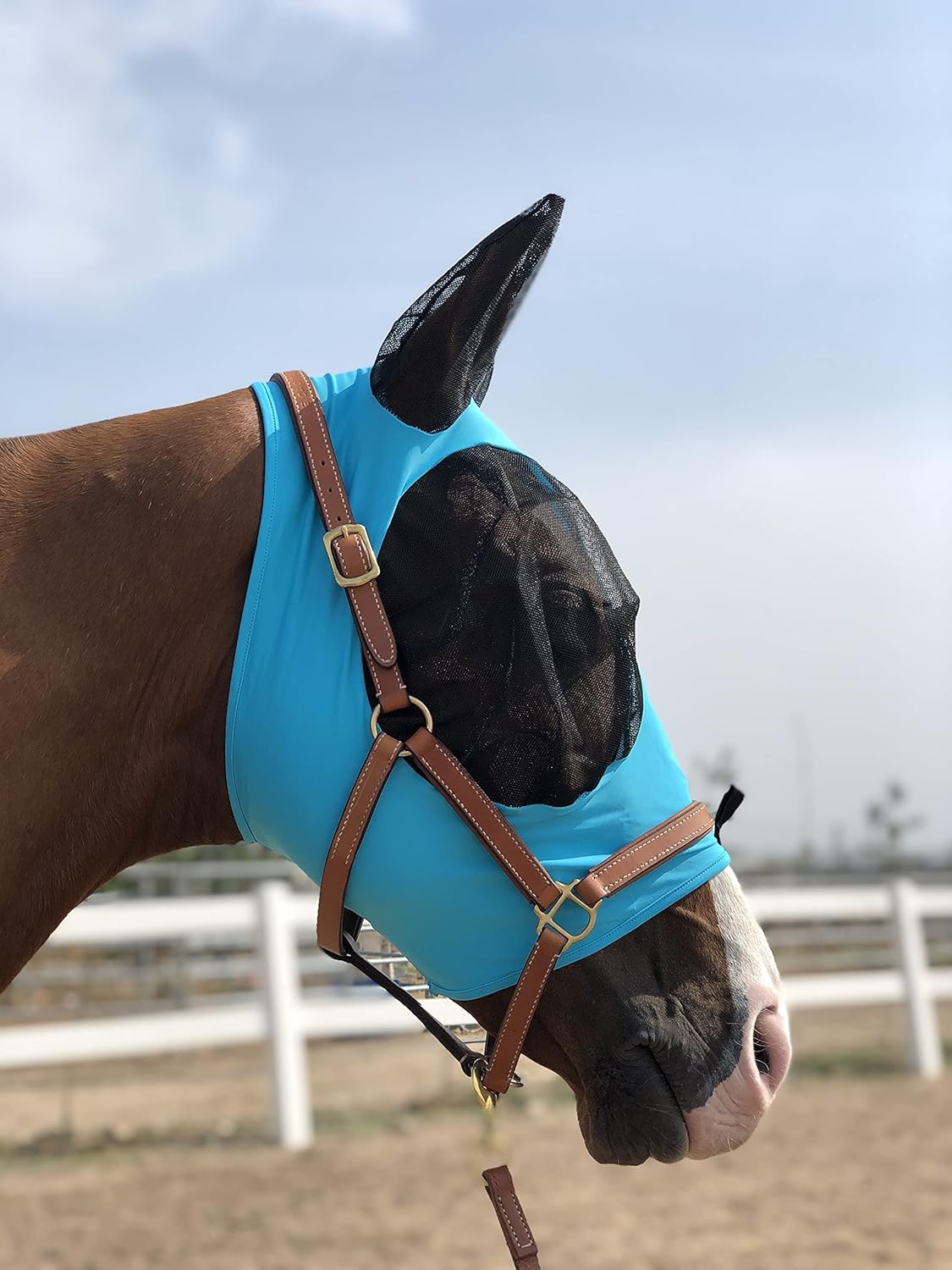 Horse Fly Mask Super Comfort Horse Fly Mask Elasticity Fly Mask with Ears We Only Make Products