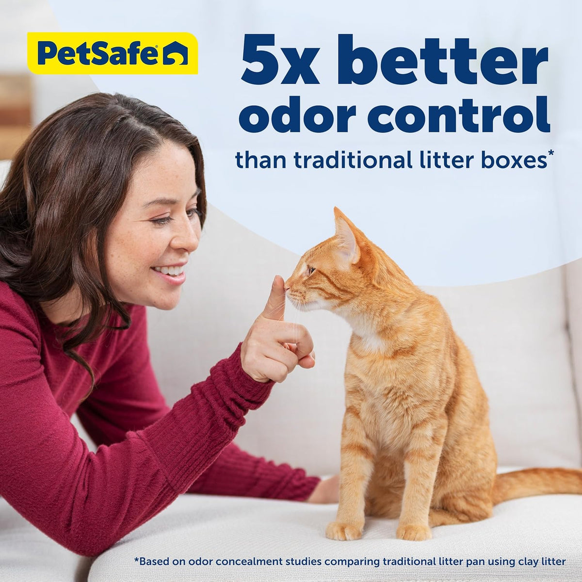 PetSafe ScoopFree Disposable Crystal Cat Litter Tray - Easy Cleaning Box - Refill Tray for Electric