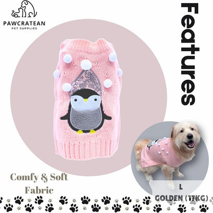 Cute Sweater for Dogs and Cats Soft Flannel Pet Outfit Warm and Cozy Animal Hoodie Small to Large