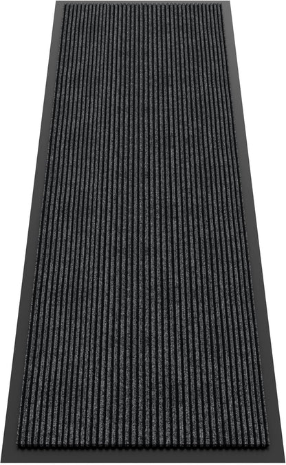 Front Door Mat, 10' x 3' Commercial Floor Mat, Heavy Duty Welcome Mat, Rubber Backing Non Slip