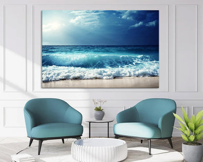 Nature Wall Art Prints - Ocean Forest Mountain Lake Canvas Landscapes - Small to Extra Large Living