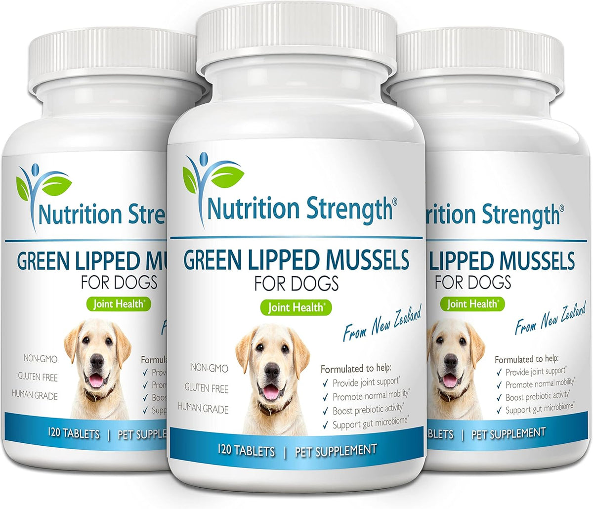 Green Lipped Mussels for Dogs for Joint Support & Inflammatory Relief, Promote Normal Mobility &