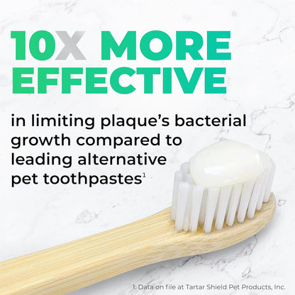 Tartar Shield Pro Care – Natural Enzymatic Pet Toothpaste – Protects Against Plaque & Tartar