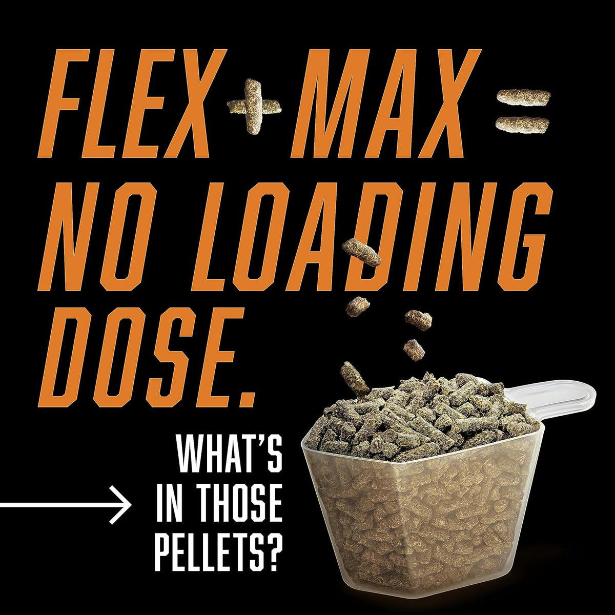 Absorbine Flex+Max Horse Joint Supplement Pellets, Highly Palatable, Comprehensive Equine Formula