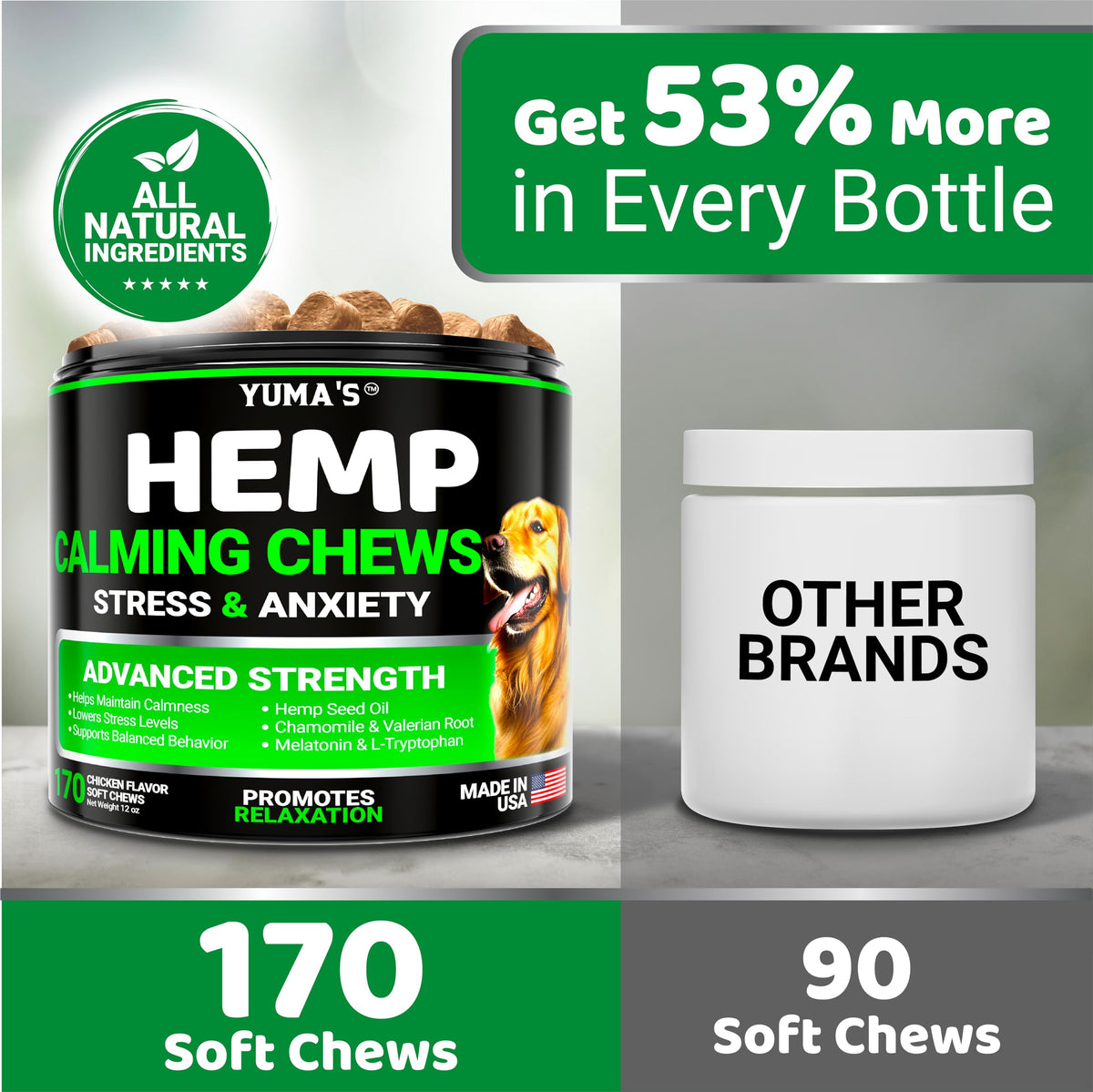 Hemp Calming Chews for Dogs. Chosen for real quality, fits naturally into modern pet homes.