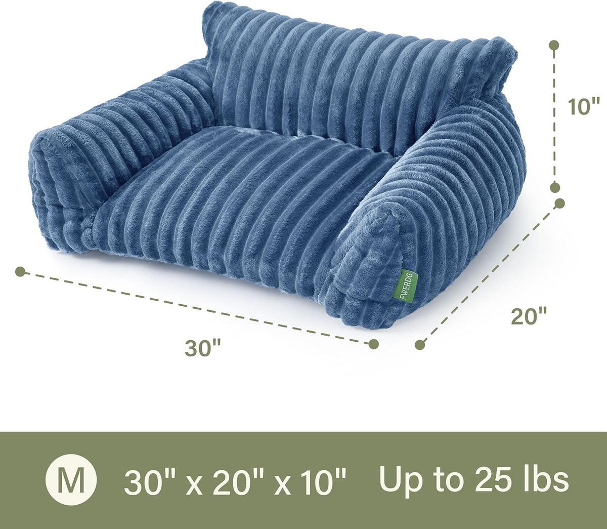 Cute Couch Bed for Pets, Supportive Cat Sofa for Indoor Cats, Medium Dog Sofa Bed for Medium Dogs