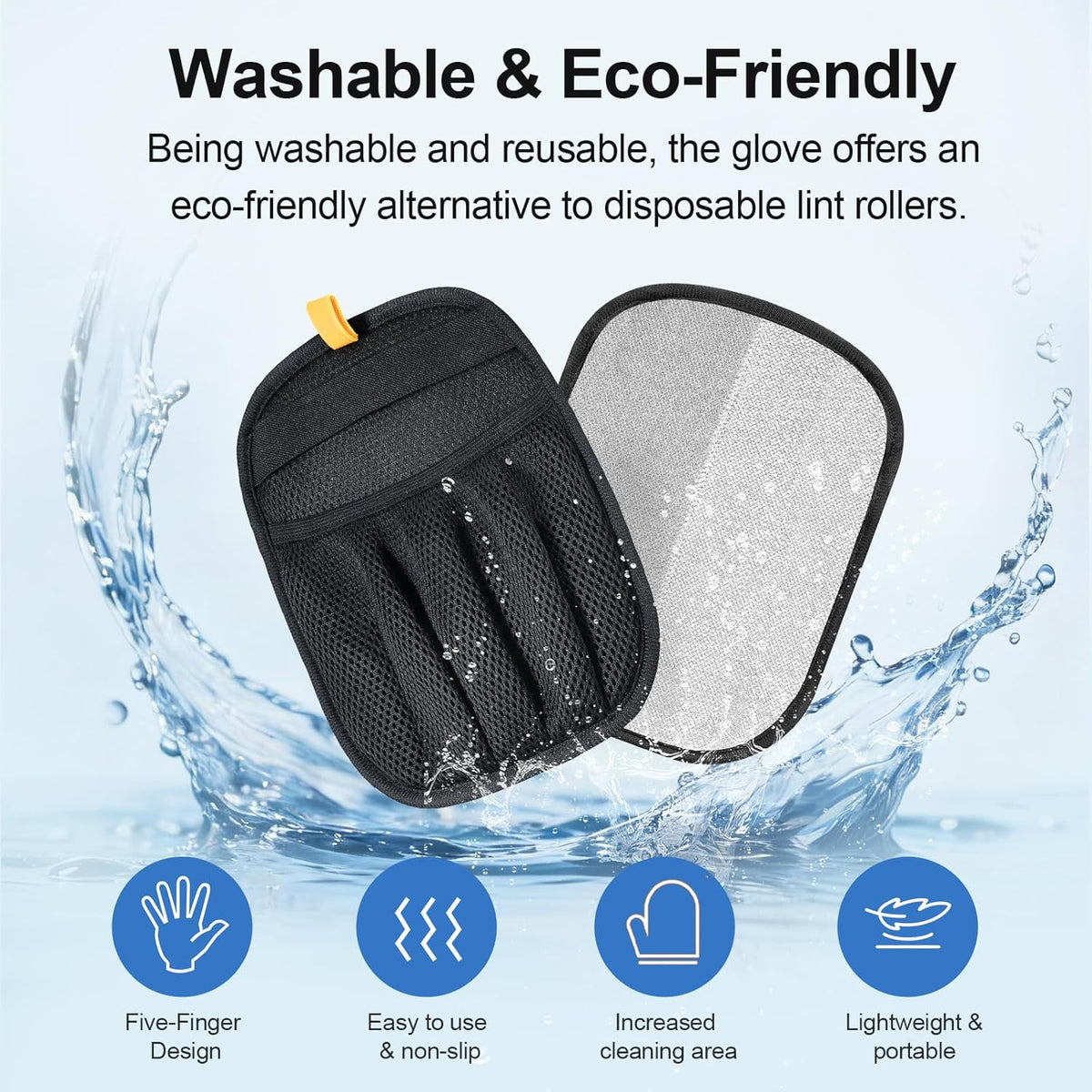 Pet Hair Removal Tool for Cats & Dogs, 2025 New Upgraded Electrostatic Gloves for Pet Hair