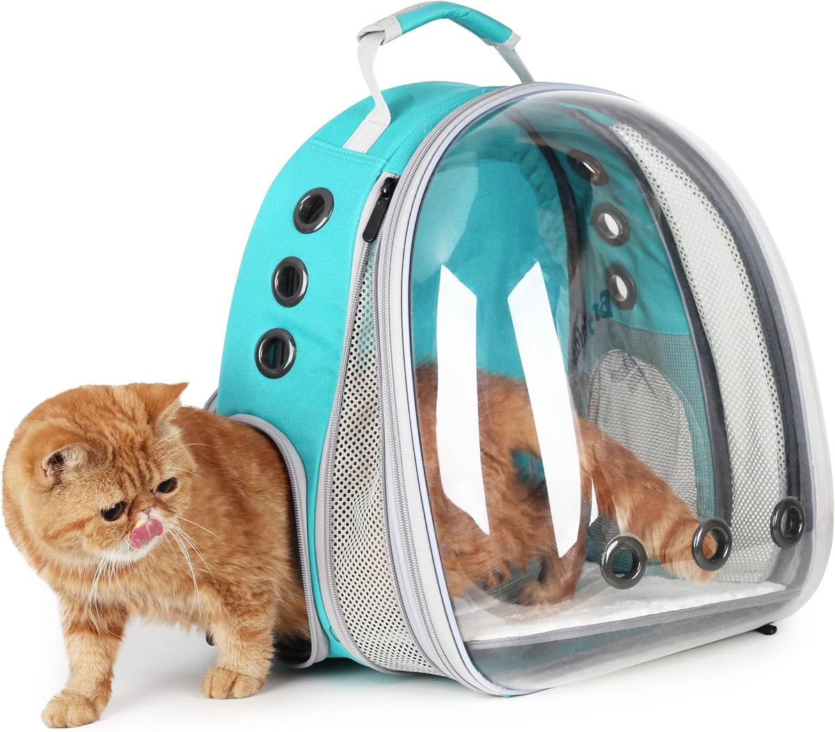 Lollimeow Cat Carrier Backpack, Bubble Expandable Backpack Carrier, Pets and Small