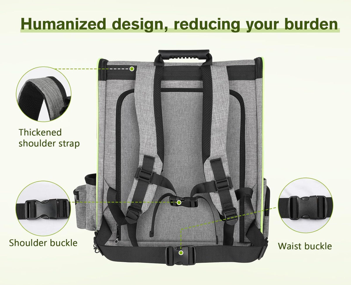 Pecute Pet Carrier Backpack, Cat Backpack Carrier, Expandable with Breathable Mesh for Small Dogs