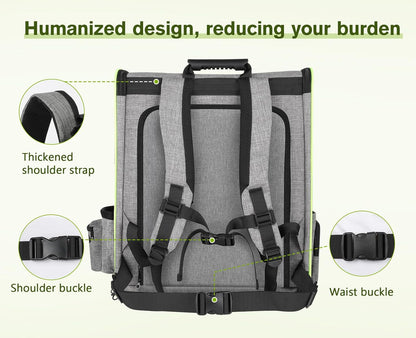 Pecute Pet Carrier Backpack, Cat Backpack Carrier, Expandable with Breathable Mesh for Small Dogs