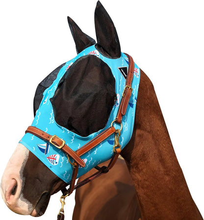 Horse Fly Mask Super Comfort Horse Fly Mask Elasticity Fly Mask with Ears We Only Make Products