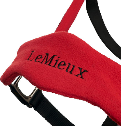 LeMieux Vogue Fleece Headcollar - Halter & Leadrope - Extra Padding, Adjustable at Curb and Poll