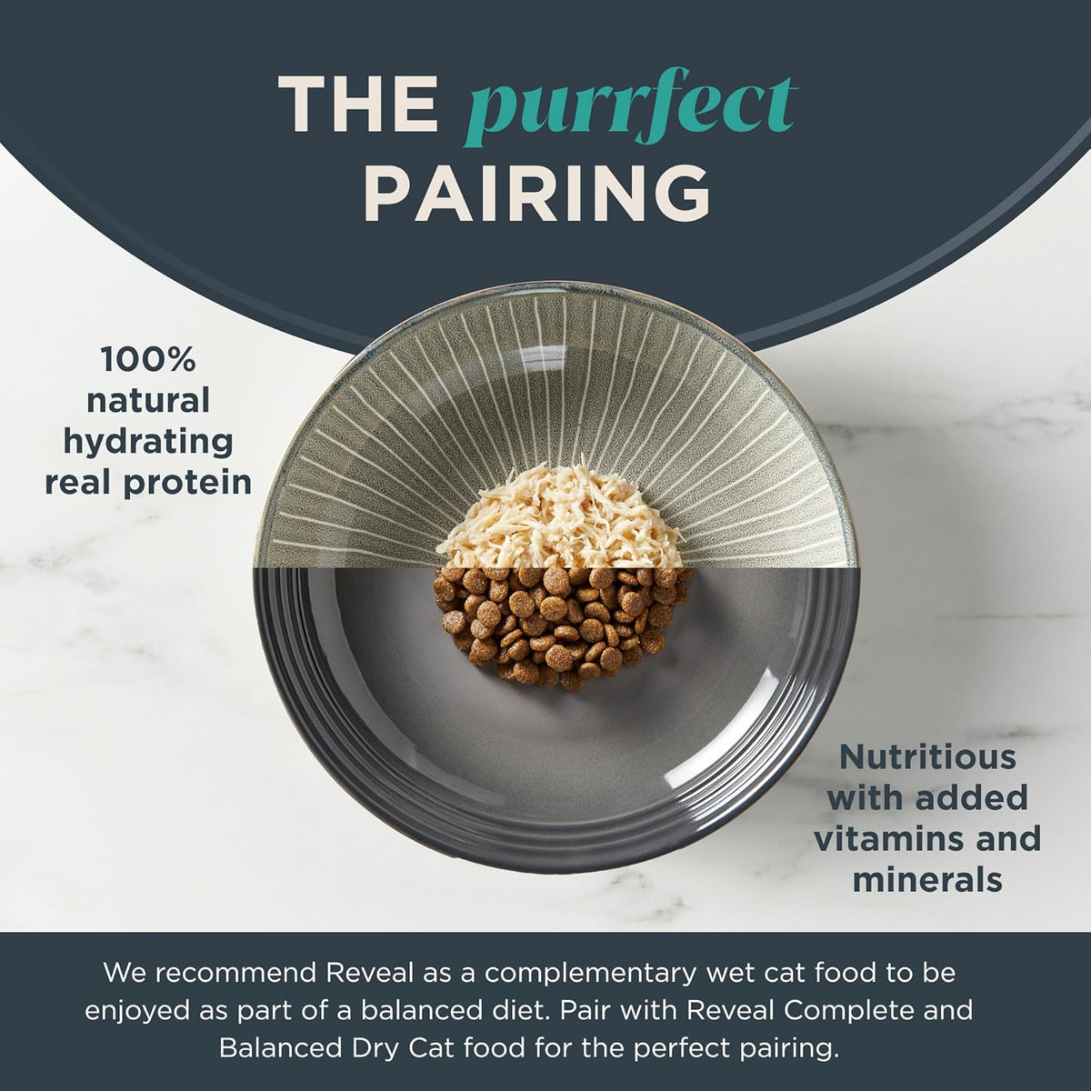 Reveal Natural Wet Cat Food, 18 Count, Grain Free, Limited Ingredient Cat Food Cups, Sardine with