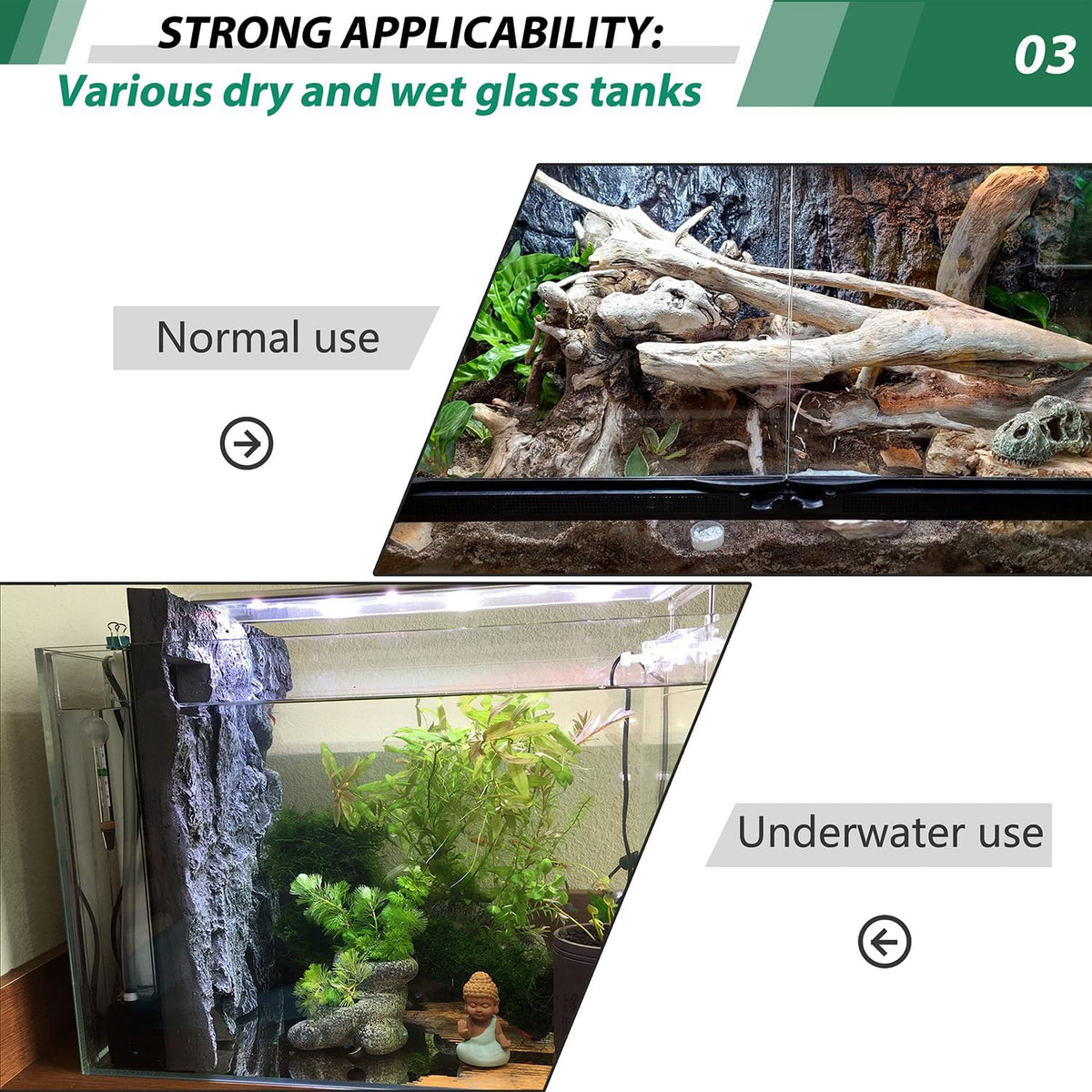 17.7x11.8in Rock Terrarium Background,3D Reptile Tank Background Board,Amphibian Stereo Backdrop