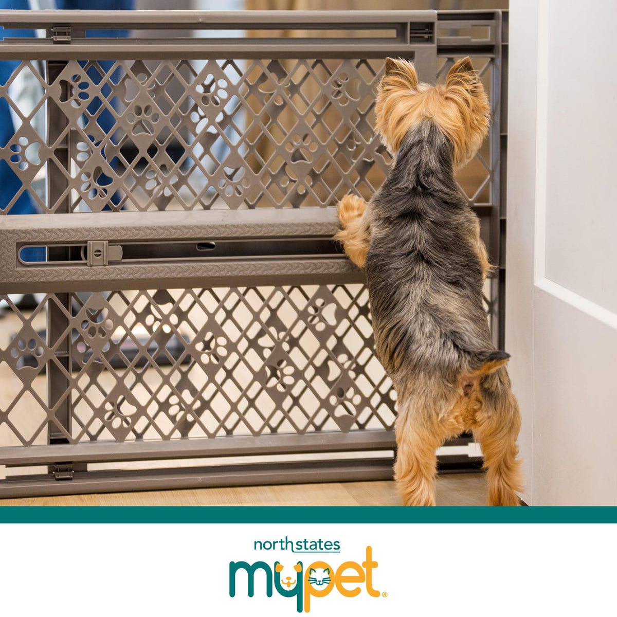 MYPET Paws Portable Pet Gate: 26. Chosen for real quality, fits naturally into modern pet homes.
