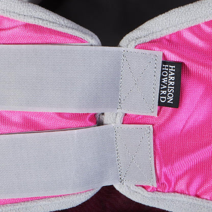 Harrison Howard CareMaster Pro Luminous Fine Mesh UV-Proof Fleece Padding Fly Mask Half Face