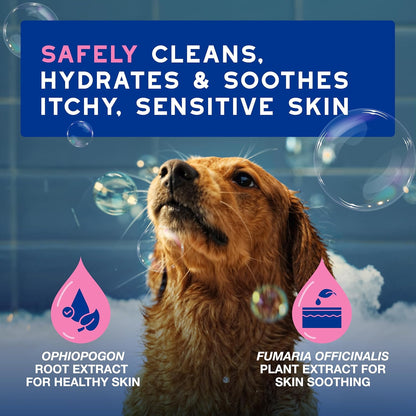 DOUXO® Skin & Coat SPA - Ultra-Safe Dog Shampoo for Itchy Skin, 16 fl oz, Skin-Friendly Formula