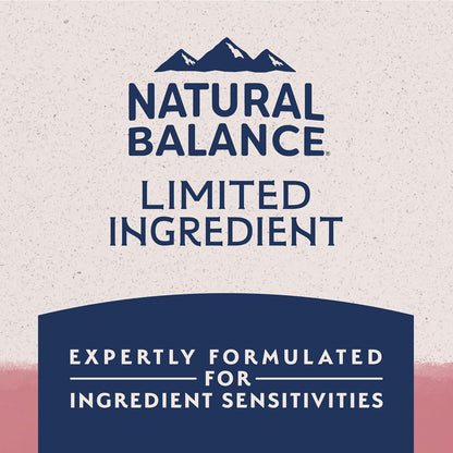 Natural Balance Limited Ingredient Adult Dry Dog Food with Healthy Grains, Salmon & Brown Rice