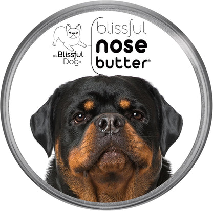 The Blissful Dog Rottweiler Nose Butter for Dry, Cracked Skin, Lick-Safe Dog Nose Balm with