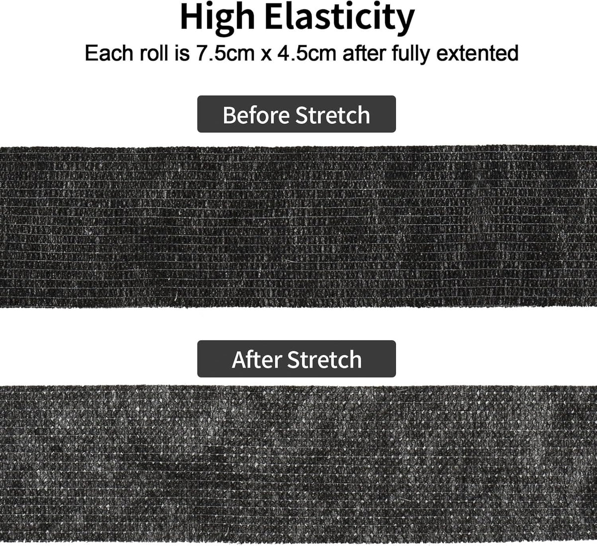 12 Pack Self Adhesive Bandage Wrap 3 inch X 5 Yards Elastic Self Adherent Cohesive Bandage for