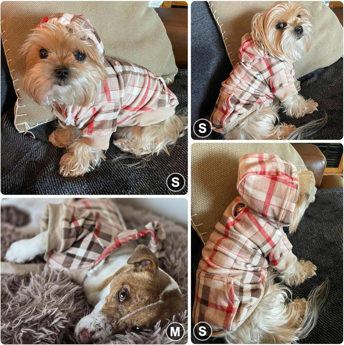 BEAUTYZOO Dog Hoodie Sweaters for Small Medium Large Size Dogs Girls Boys- Premium Quality, Ultra