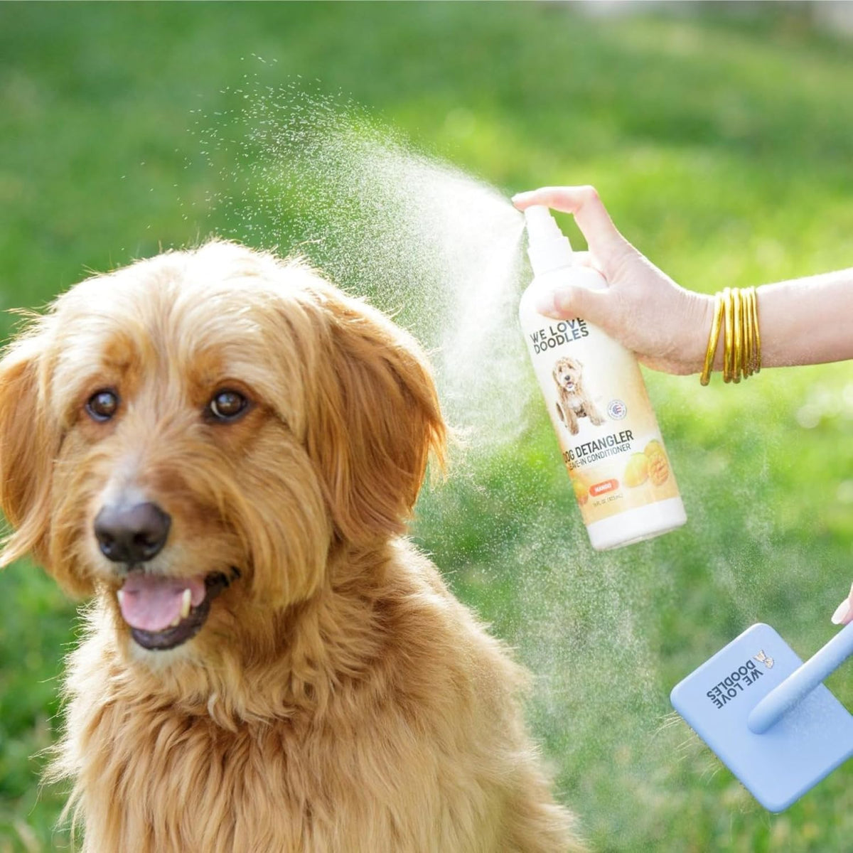 We Love Doodles Dog Detangler Spray - Leave-in Conditioner for Dogs - Dog Detangling Spray