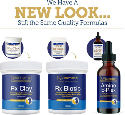 Rx Vitamins Essentials for Dogs - Daily Vitamins & Minerals - with Blue Spirulina, Kelp Powder, and