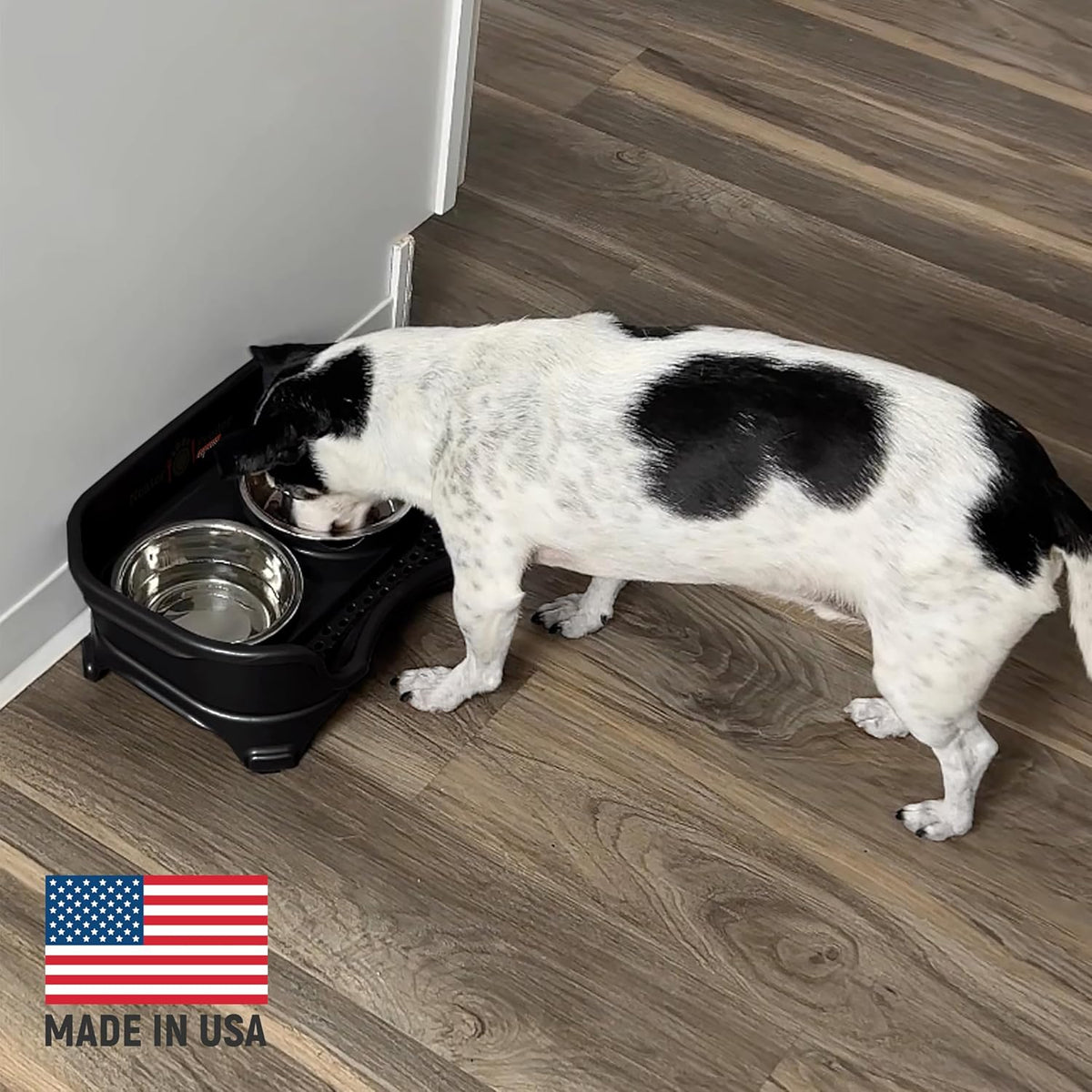 Neater Feeder Express Mess Proof Dog Bowls Elevated for Small Breed – Made in USA – No Spill Raised