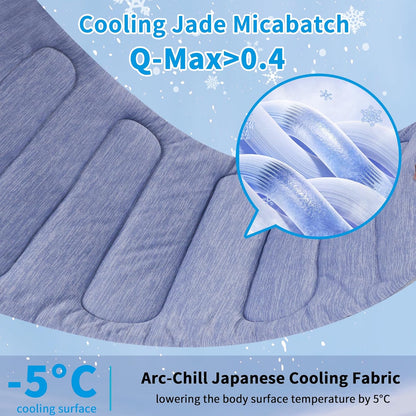 Cooling Mat for Large Dogs - Double-Sided Waterproof & Cool, Portable Dog Cooling Mat for