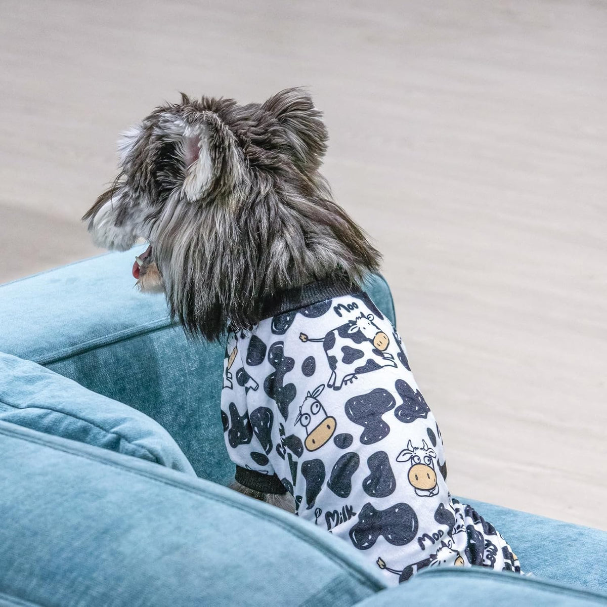 CuteBone Dog Halloween Pajamas Puppy Onesies Small Dogs Soft Pjs Coat Cat Apparel Comfy Pet