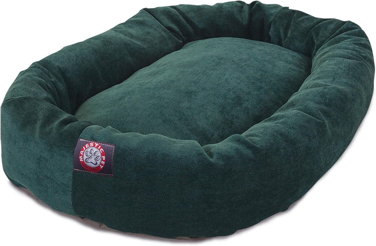 Majestic Pet Villa 52 Inch Shredded Memory Foam Dog Bed for X-Large Sized Dogs 52x35x11