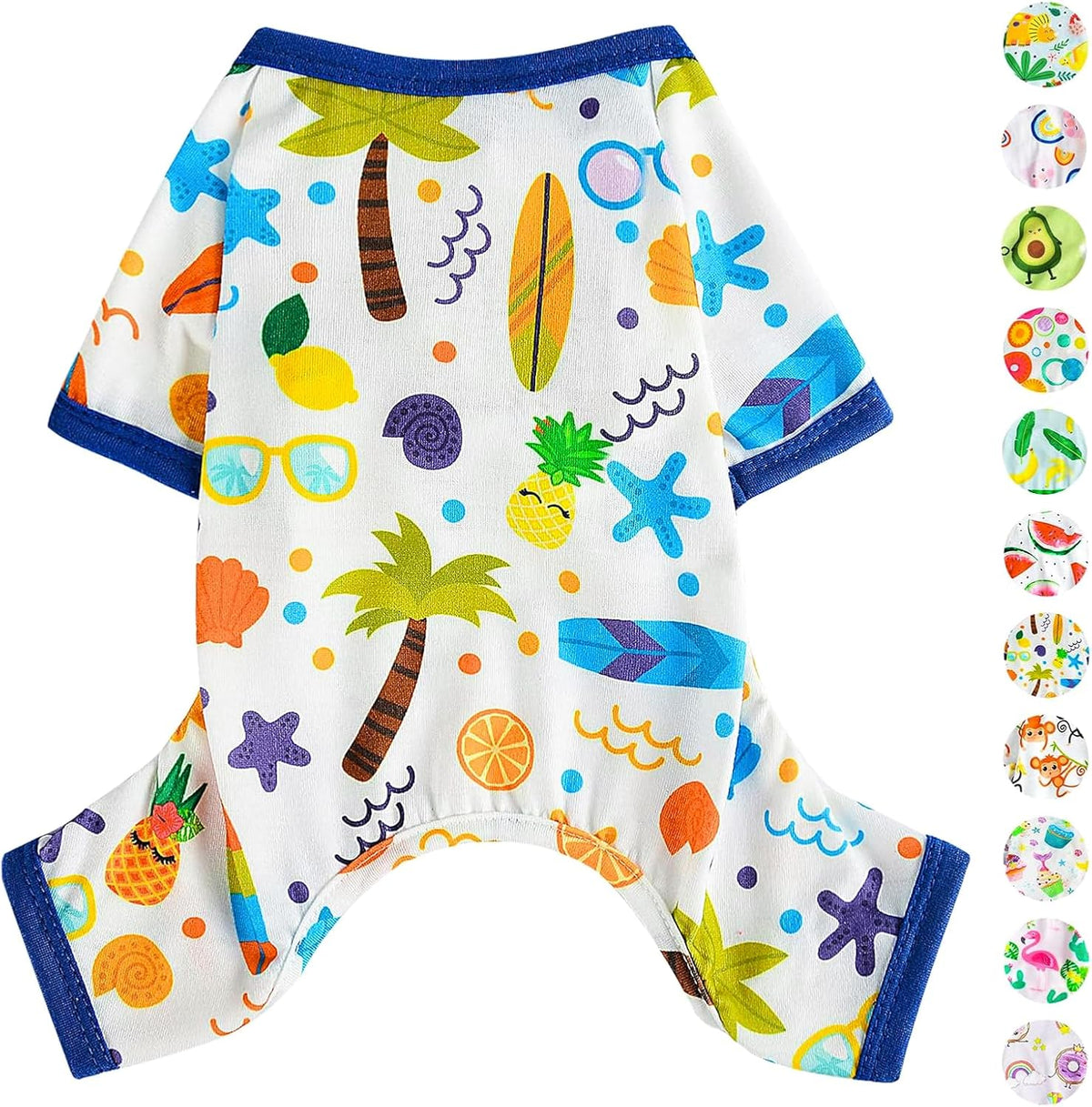 Dog Pajamas Pjs Spring Summer Dog Clothes for Small Dogs Girl - Boy - Medium Size Dogs, Soft