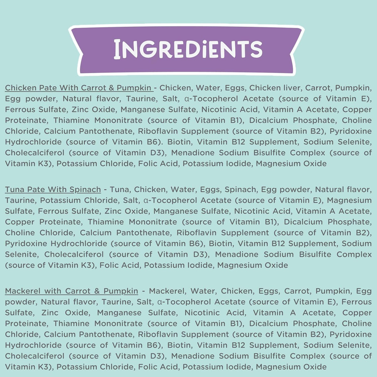 LOVE, NALA - Natural Adult Cat Wet Food - Pate Variety Pack - Tuna, Chicken, Mackerel - Grain Free