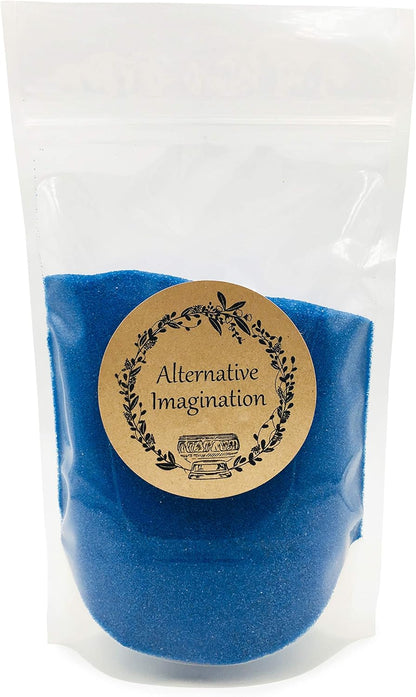 Blue Sand - Fine Sand for Zen Garden, Resin Incense Burner, Smudge Bowl, Ritual Incense, Cast Iron