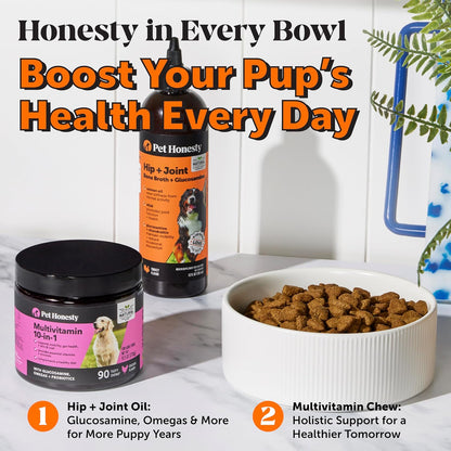 Dog Joint Supplement with Salmon Oil for Dogs - Ease Stiffness, Reduce Discomfort & Support Joint