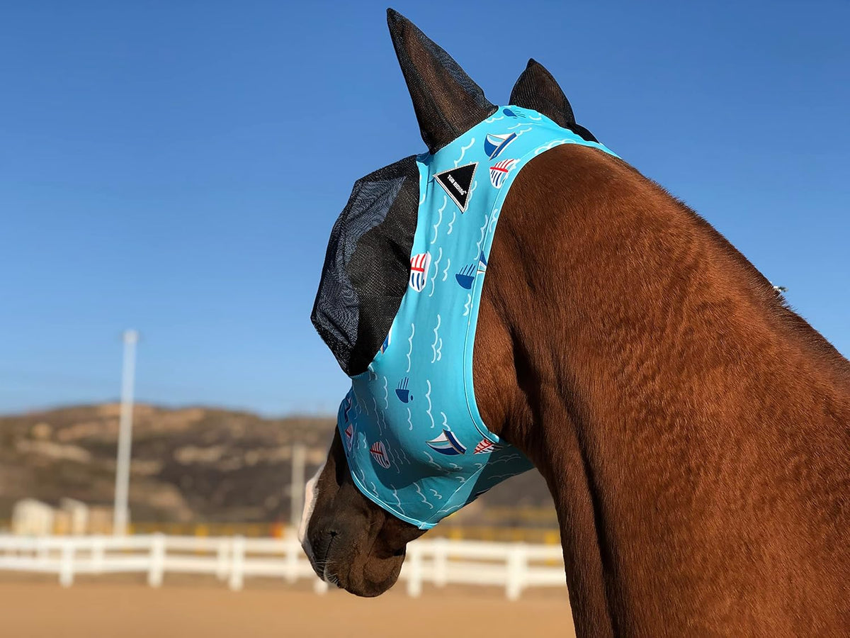 Horse Fly Mask Super Comfort Horse Fly Mask Elasticity Fly Mask with Ears We Only Make Products