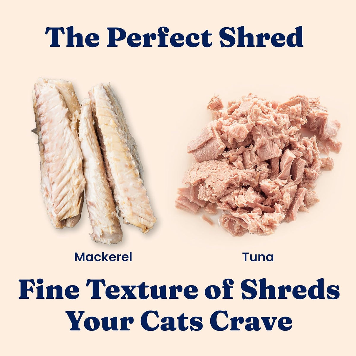 Five Oceans Solid Gold Wet Cat Food Shreds in Gravy - 3 Count Sample Pack - Real Tuna & Mackerel